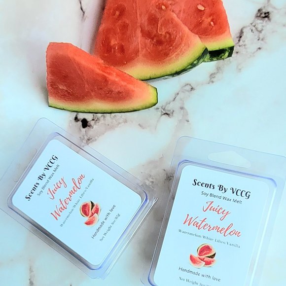 Juicy Watermelon Soy Blend Wax Melt - Picture 1 of 2